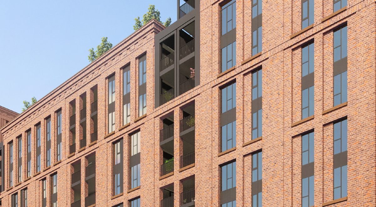 伦敦·贝卡公寓 The BeCa 外立面